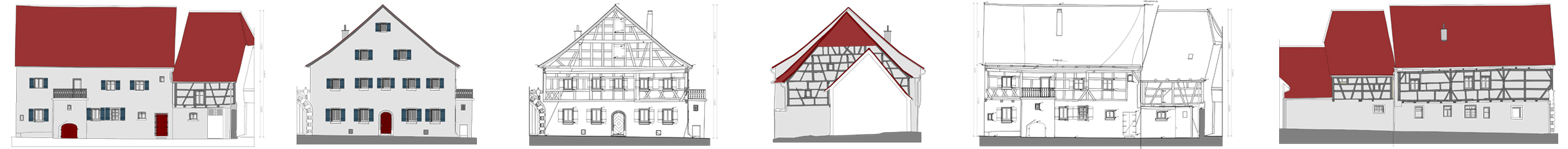 Ansichten denkmalgeschützte Gastwirtschaft in Wolframs-Eschenbach